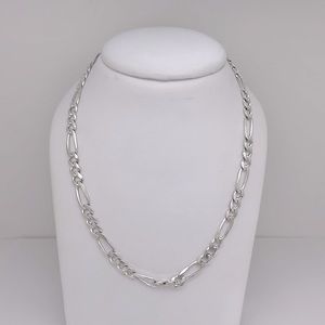 Sterling Silver (925) Men’s Figaro Chain (~20” x 5.85mm)